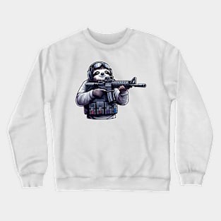 Tactical Sloth Crewneck Sweatshirt